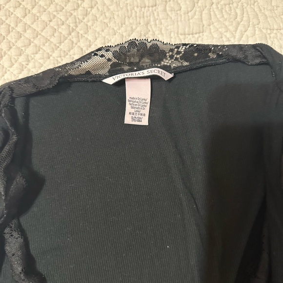 Victoria’s Secret black romper, low v-neck - Picture 5 of 6